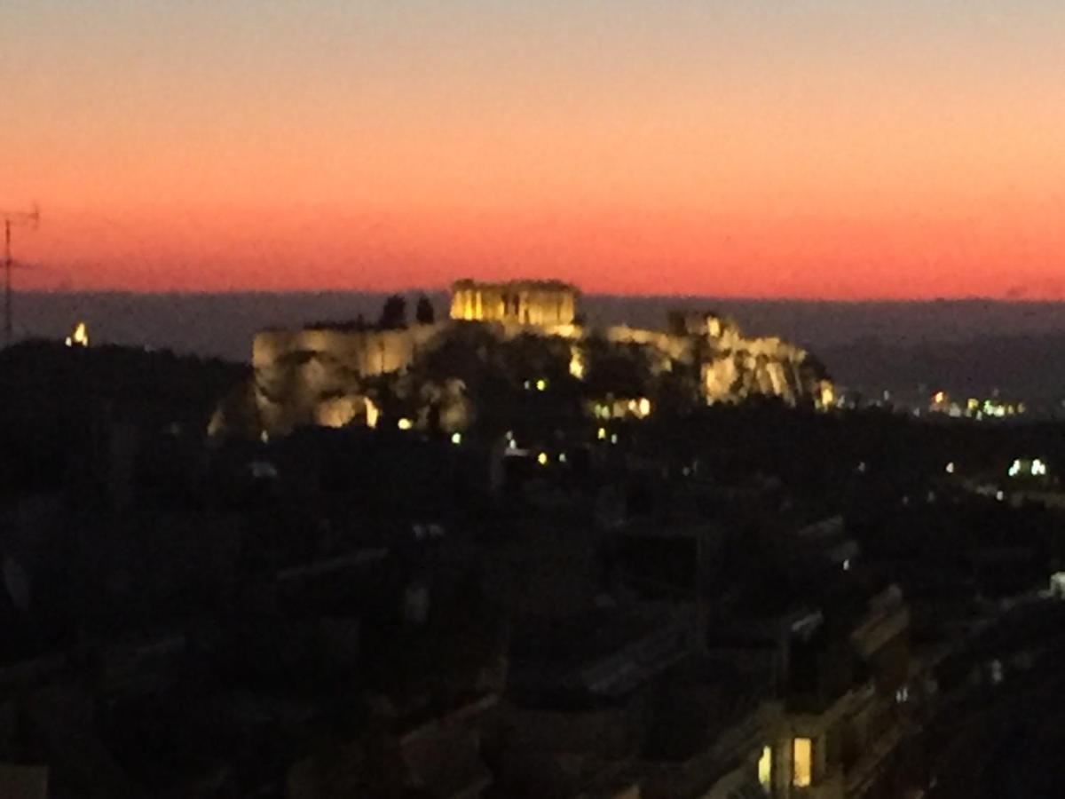 Apartamento Kolonaki Penthouse Panoramic Acropolis View Atenas Exterior foto