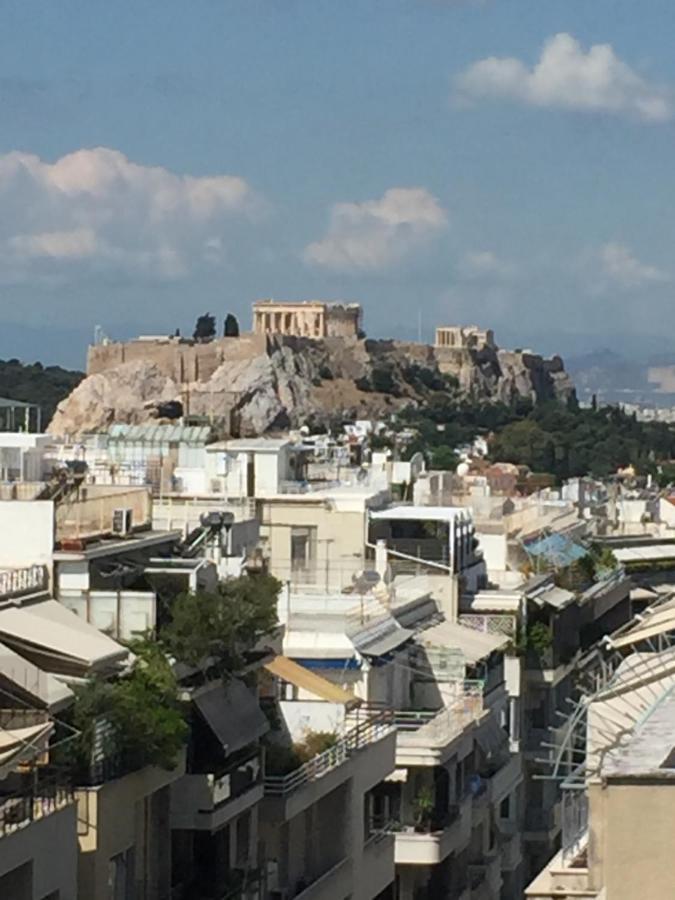 Apartamento Kolonaki Penthouse Panoramic Acropolis View Atenas Exterior foto
