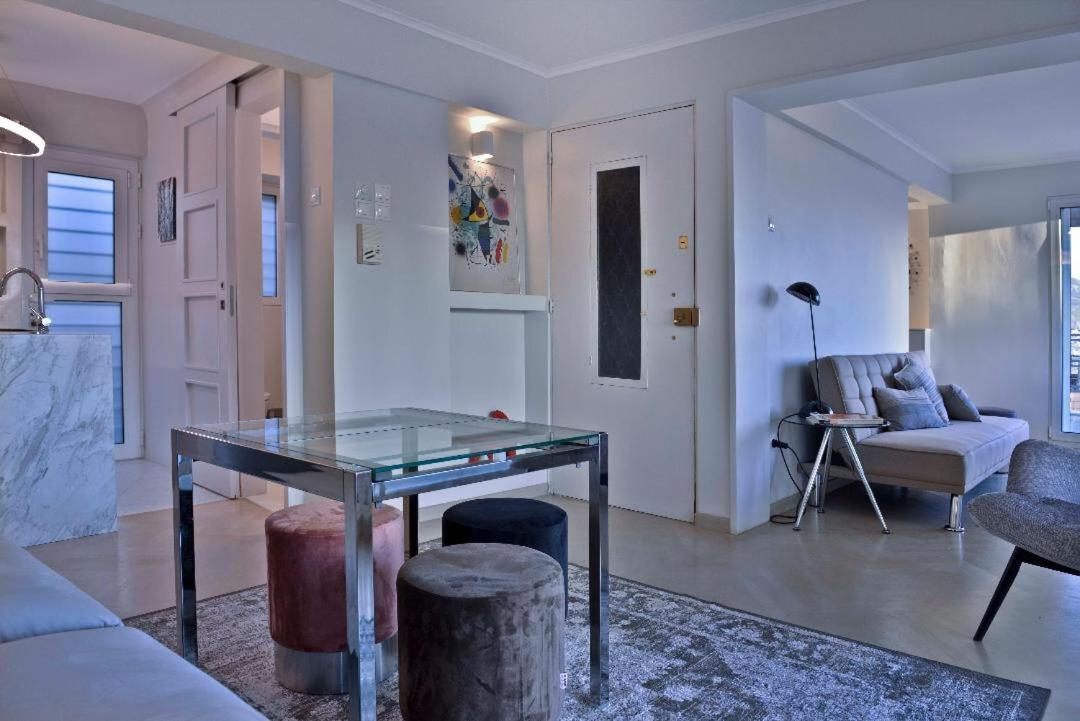 Apartamento Kolonaki Penthouse Panoramic Acropolis View Atenas Exterior foto